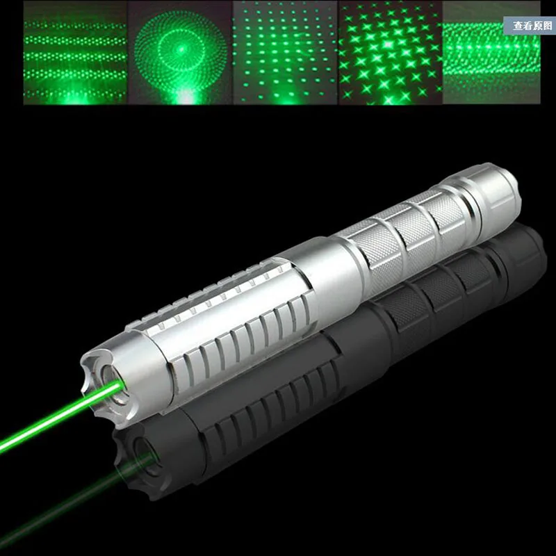 Супер мощный военный 100000 м зеленые лазерные указки 532нм SOS LAZER Flash светильник