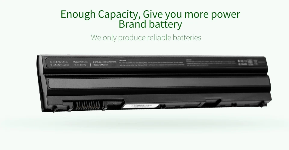 ApexWay 6500 мАч аккумулятор для ноутбука Dell Inspiron 15R(7520) Latitude E5420 E5420 ATG E5420m E5430 E5520 E5520m E553