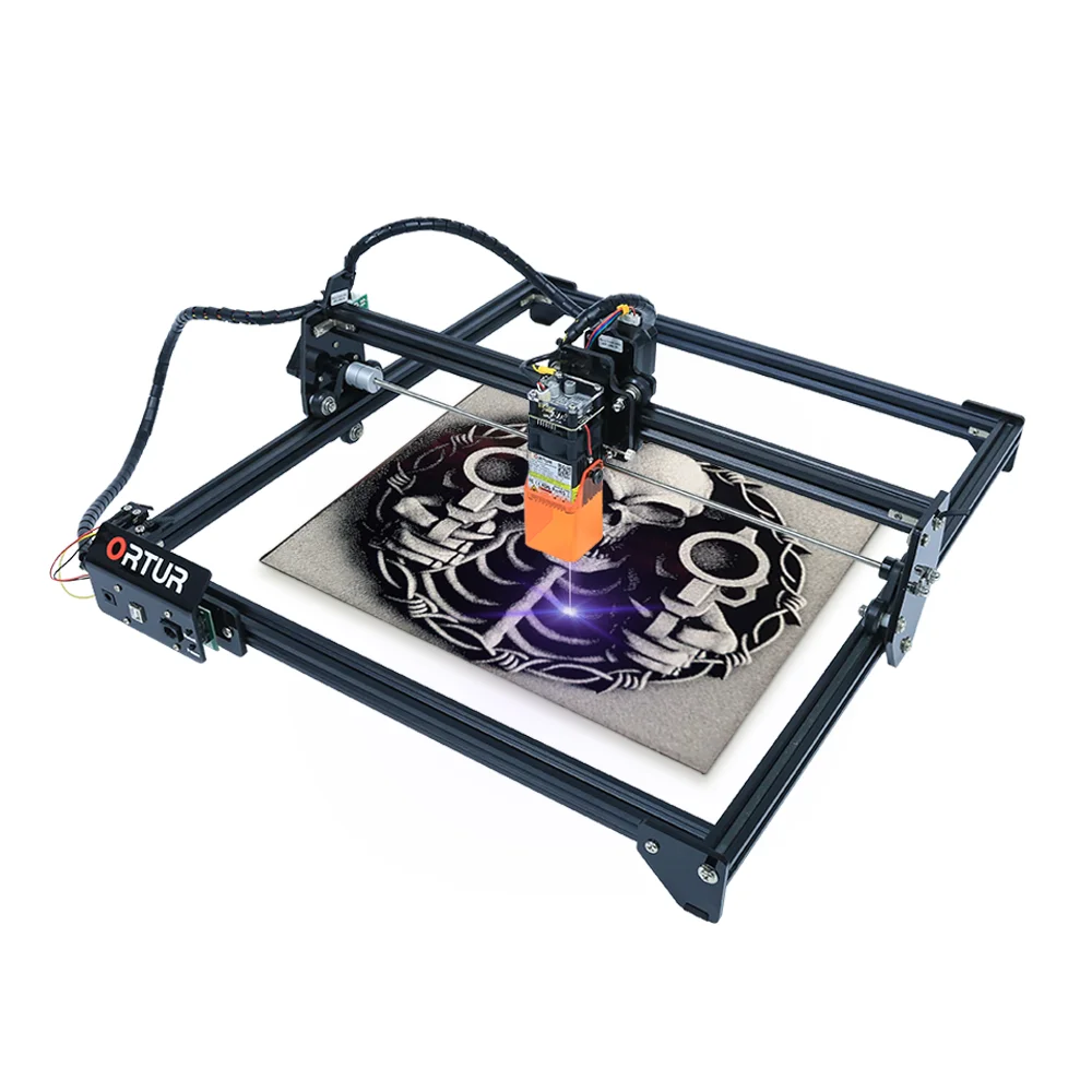 Новый дизайн лазерной гравировки Ortur с защитой глаз лазерная гравировка 20 Вт