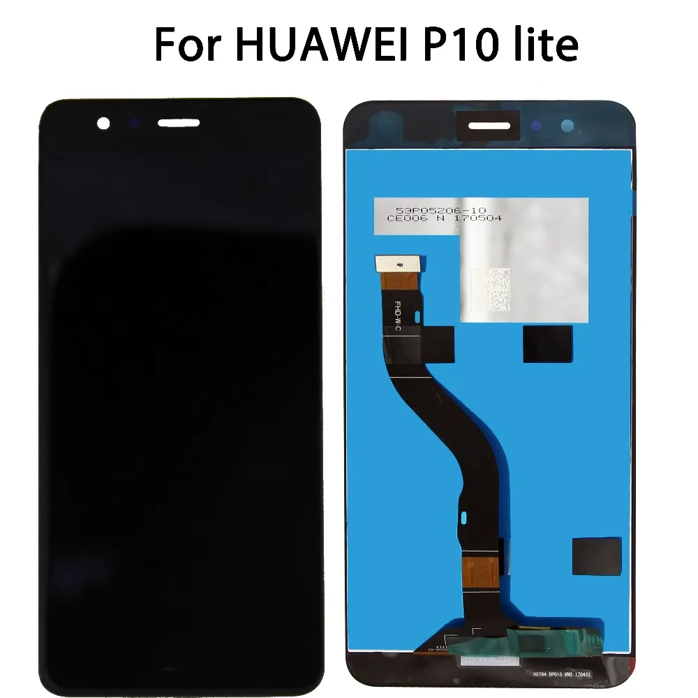 ЖК дисплей 5 2 ''для HUAWEI P10 Lite качество AAA оригинальный сенсорный экран замена с