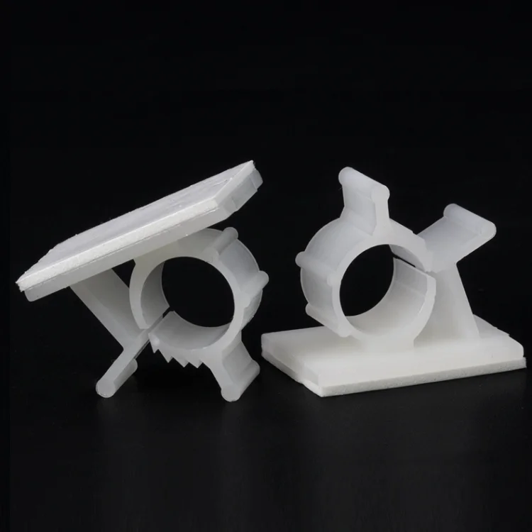 

10pcs Cable Clamp Self Adhesive Car Cord Clip Adjustable Wire Tie Fixed Organizer Line Management Fasteners Mount Holder Black