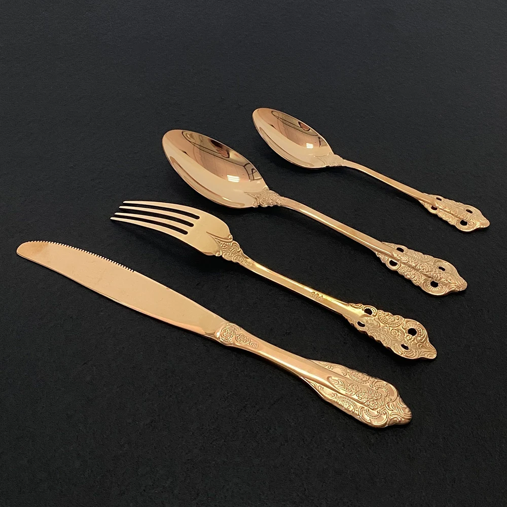 Набор столовых приборов из нержавеющей стали 304 16 шт.|Наборы приборов| |