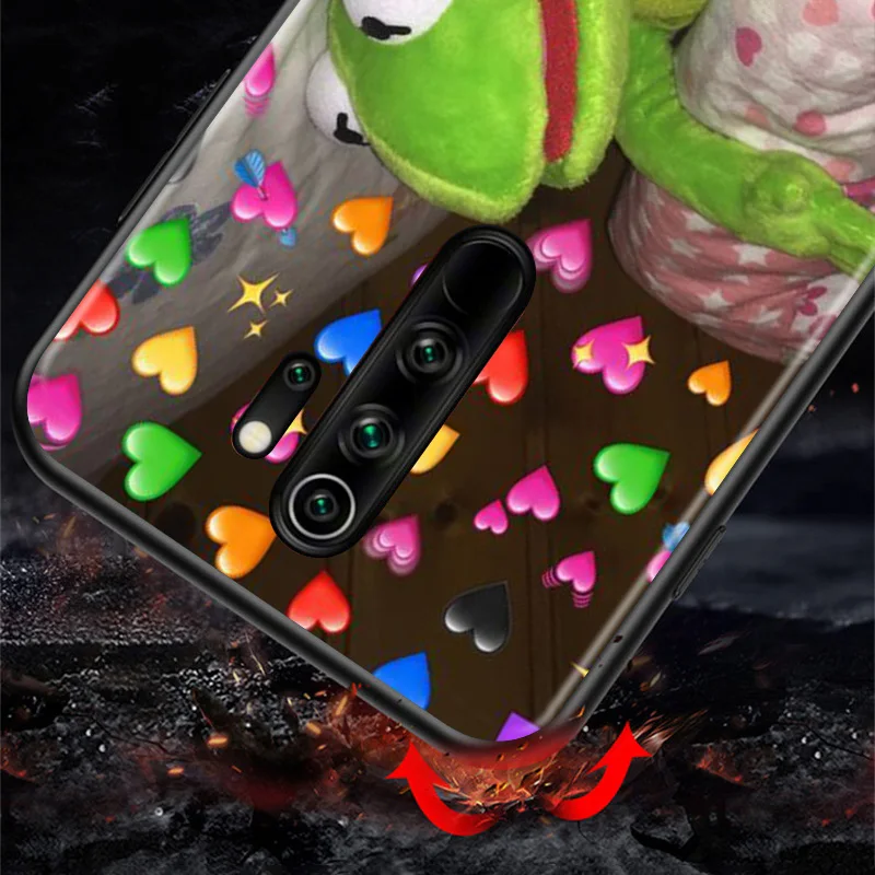 

Kermit The Frog Black Cover For Xiaomi Redmi 10X 9I 9C 9A 9 GO K30 Ultra K20 8A 8 7A 7 S2 6 Pro 5G Phone Case