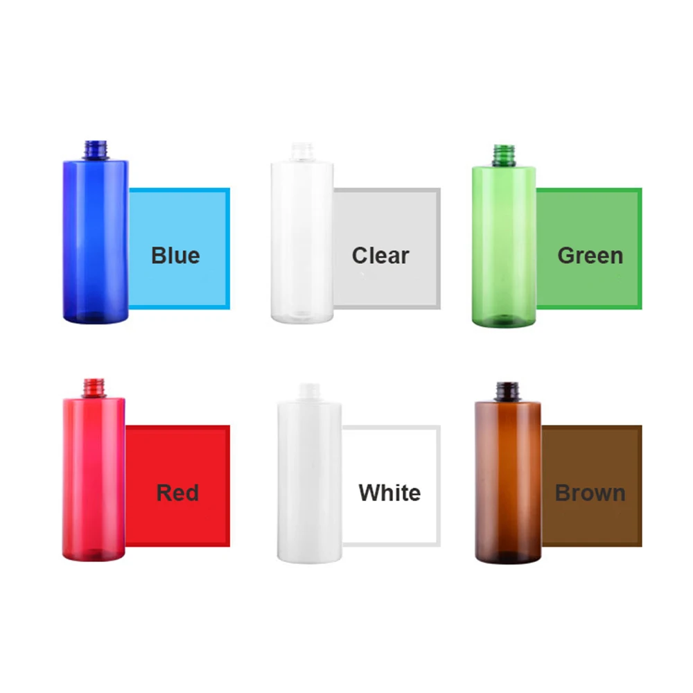 10pcs Plastic Shampoo Bottle Coke Cap Cosmetic Container Empty Hand Washing Packing Shower Gel Tube Liquid Containers 500ml | Красота и