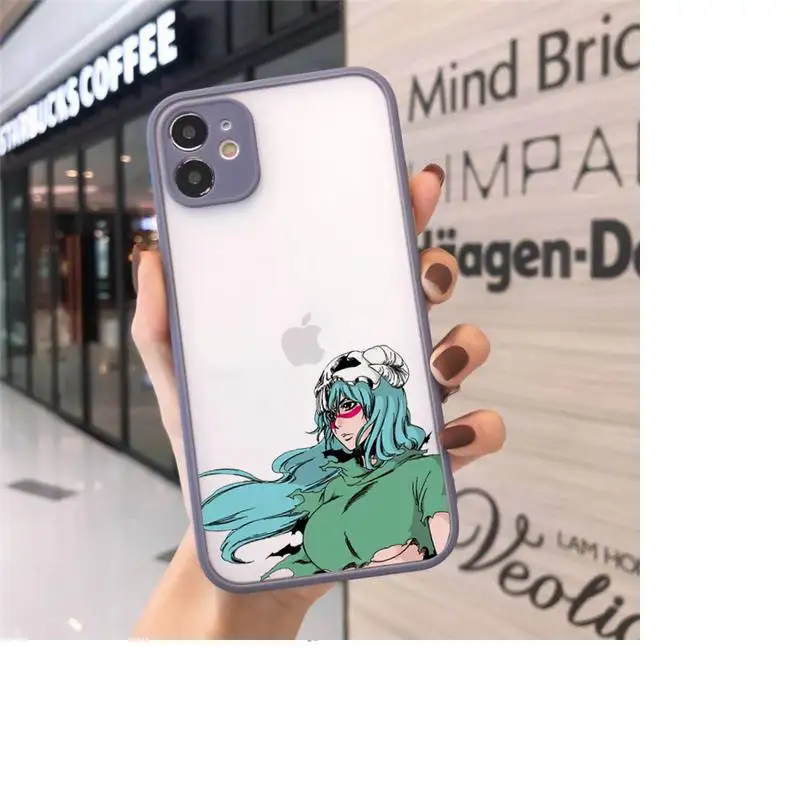 

Japan anime nelliel bleach Phone Cases matte transparent For iphone 7 8 11 12 plus mini x xs xr pro max cover
