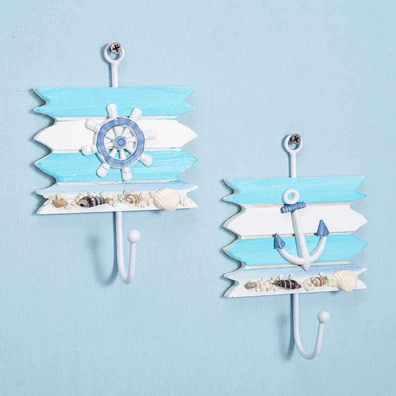 Подвесной крючком деревянный знак 1 шт. в средиземноморском стиле для кафе бар