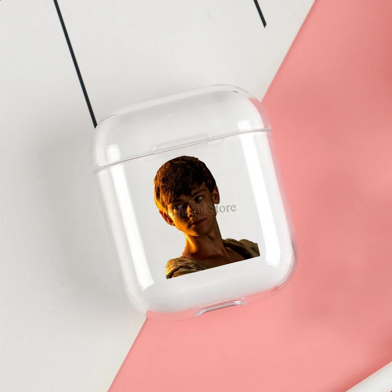 Тритон бегущий в лабиринте Мягкий чехол из ТПУ для Apple Airpods 1/2 защитный Bluetooth