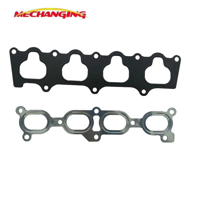 Для MAZDA PROTEGE 16V DOHC ZM впускной и выпускной коллектор shim 2 шт. детали двигателя