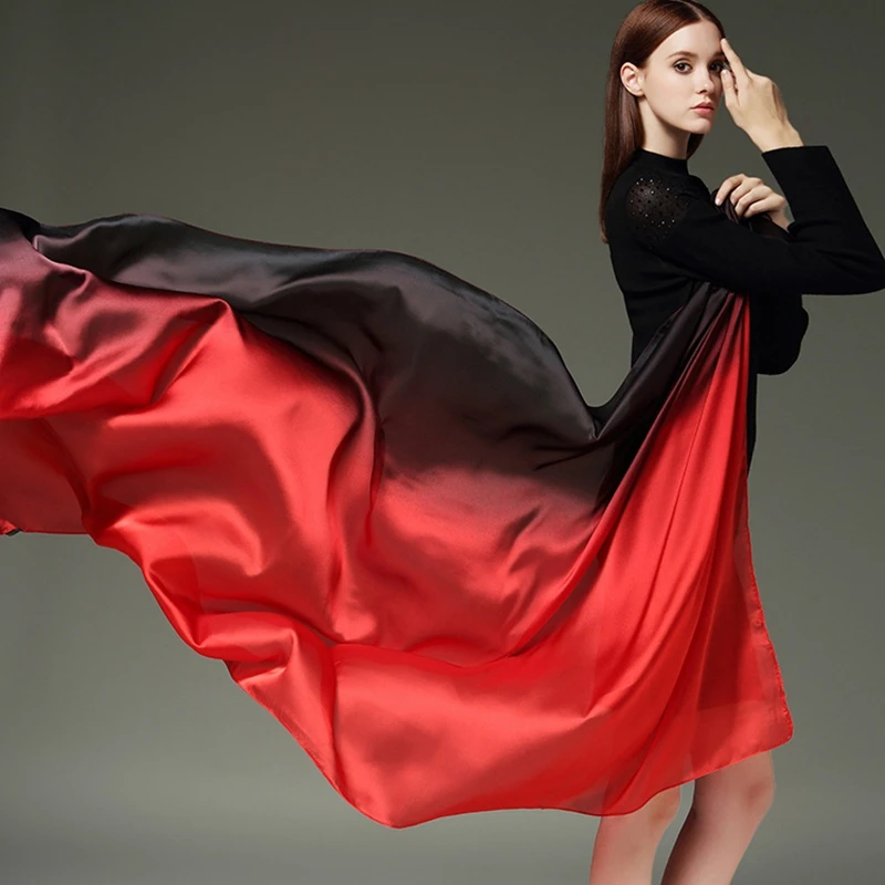 

Бандана Элитный бренд Для женщин шарф летние шелковые шарфы шали дамские обертывания мягкие живо женские шарфы дизайнерские накидка для пл...