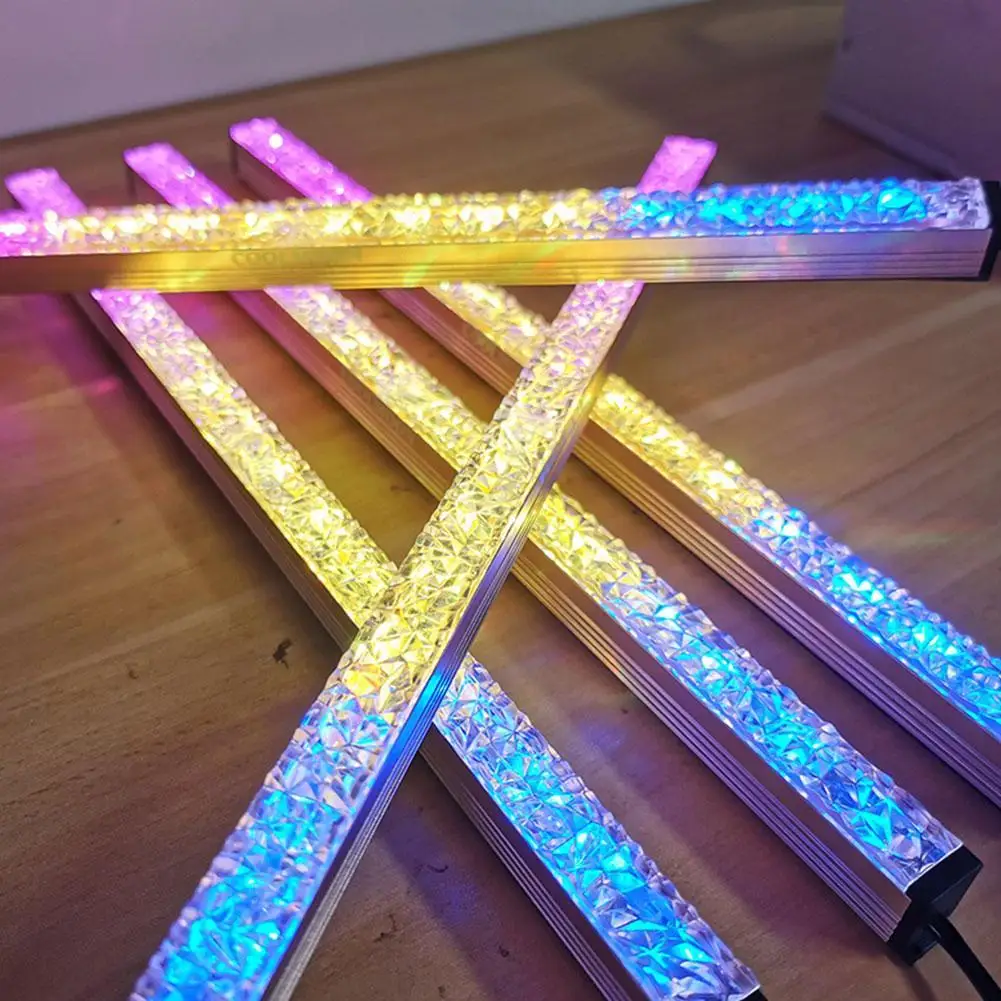 Компьютер 5V 4PIN Алюминий RGB Цвет светильник полосы с netic мульти светодиодный