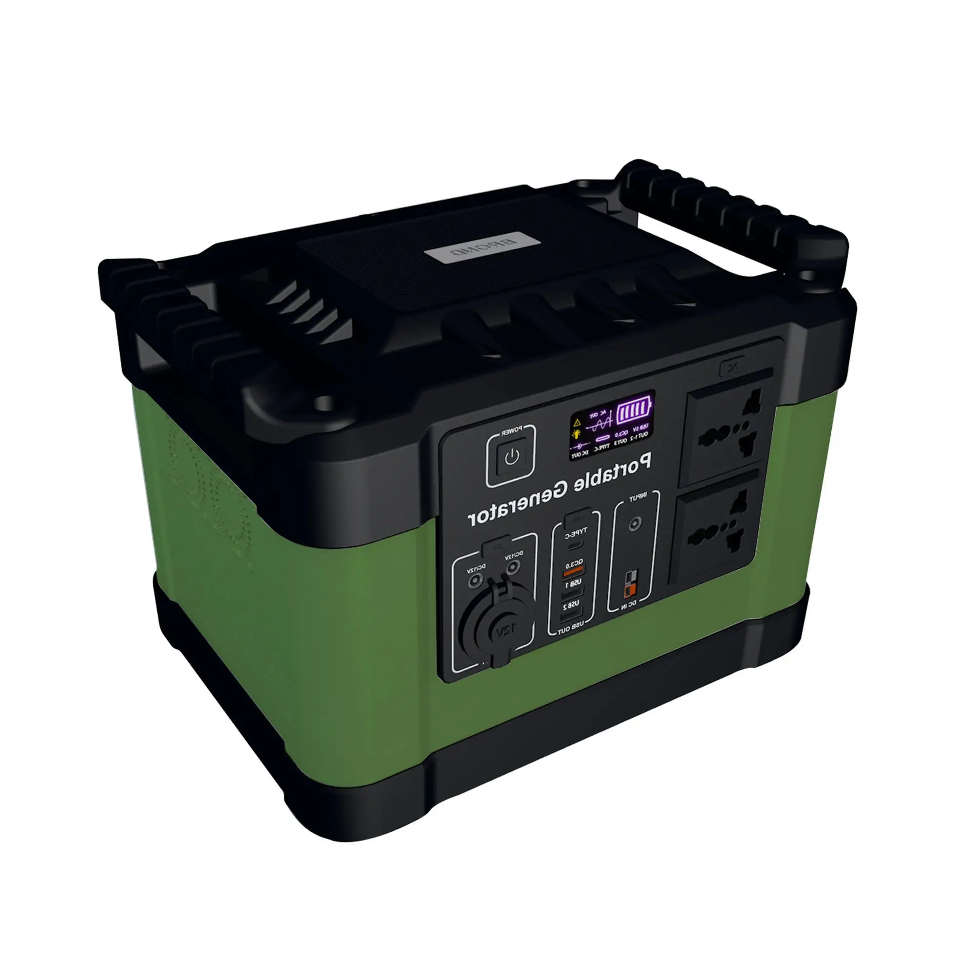 

2020 Amazon best-selling solar generator 1500w portable generator outdoor emergency mobile power supply