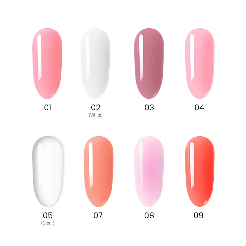 Набор УФ-гель WiRinef для наращивания ногтей лампа маникюра и нейл-арта 14 шт. |