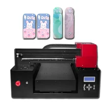 A4 flatbed uv glass phone case printer,mobile phone case printer, cell phone case printing machine