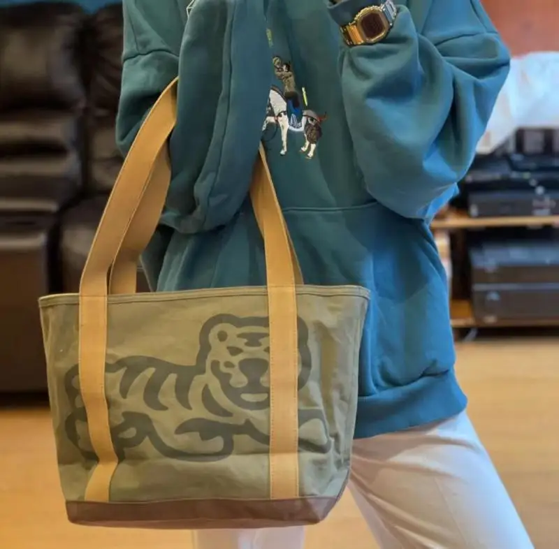 

Tiger Printing Canvas Tote Bags for Women Large Capacity Women Shoulder Bag Animal Printed Handbags Women's Bag Big Shopper Bags
