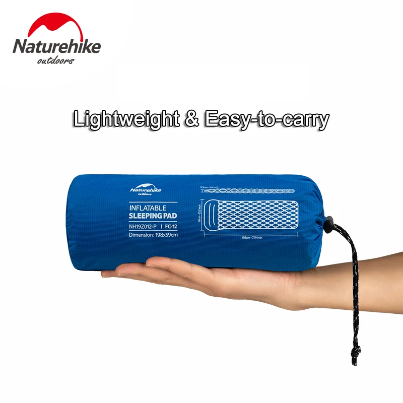 Naturehike Кемпинг Спальный Коврик Нейлон ТПУ коврик легкий влагостойкий воздушный