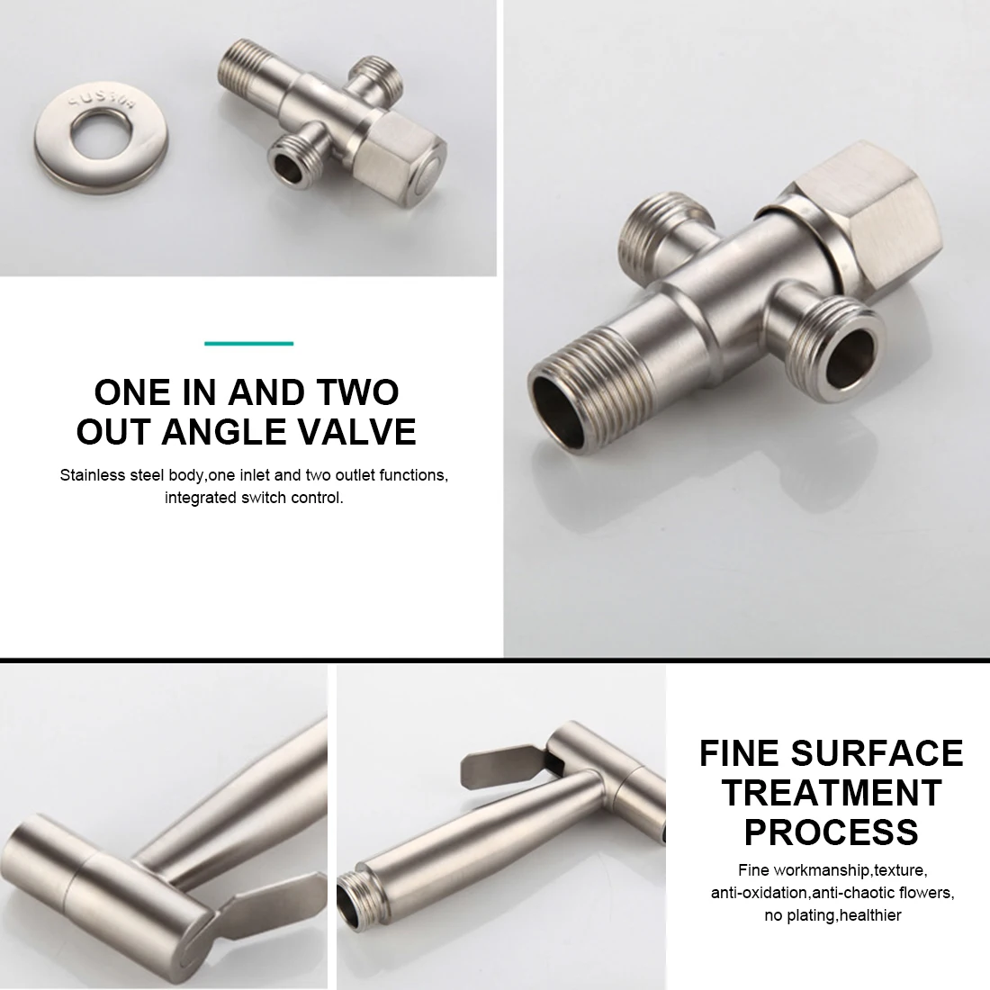 Ручной распылитель для биде из нержавеющей стали Набор смесителей унитаза и