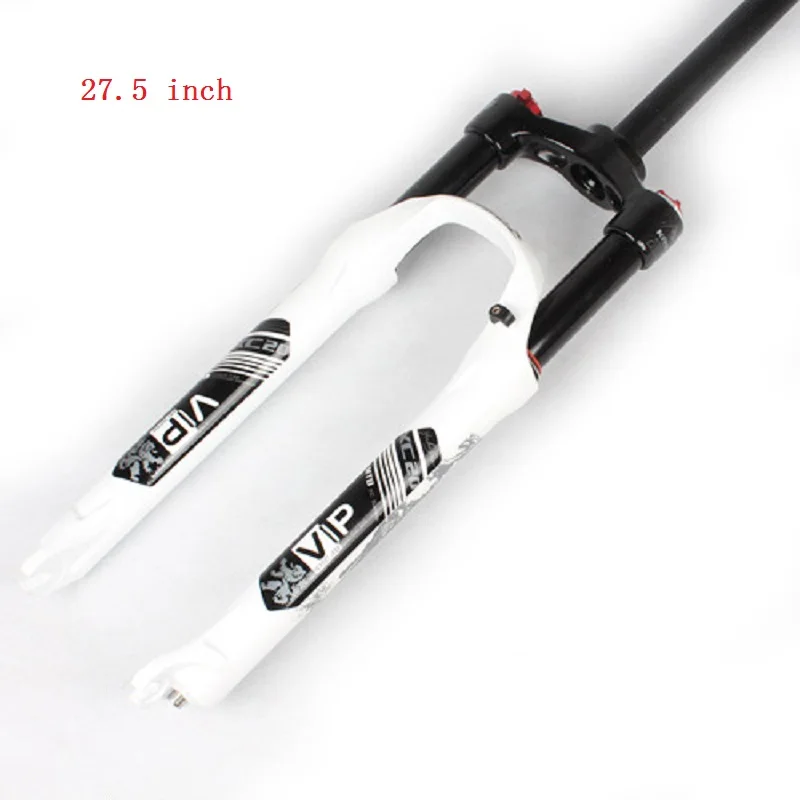 275 inch white XC20 MTB велосипед масло и газ вилка 26 27,5 er плечо контроль местный премиум-черное тефлоновое покрытие Внутренняя труба подвеска вилка - Цвет: 275 inch white