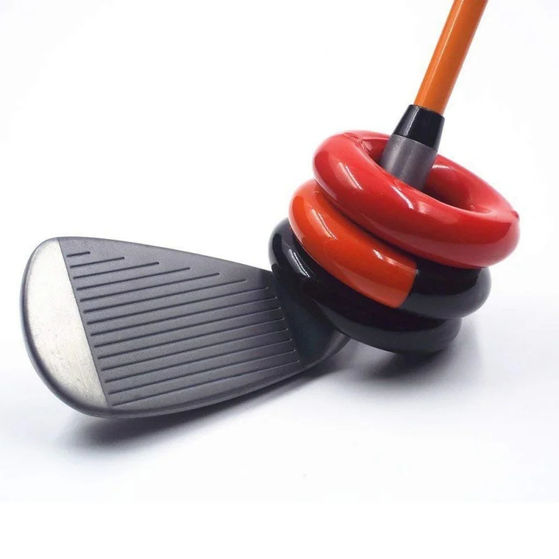 

Golf Swing Ring Golfing Weighted Practice Tool Metal Round Weight Power Swing Ring For Golf Training Aid Golf Clubs Warm Up