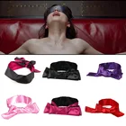 Горячая шелковая атласная маска для глаз, секс удерживающие Наручники, сексуальные, горячие, эротические, флирт, накладные накладки на глаза, невольнические ограничения, эротические аксессуары