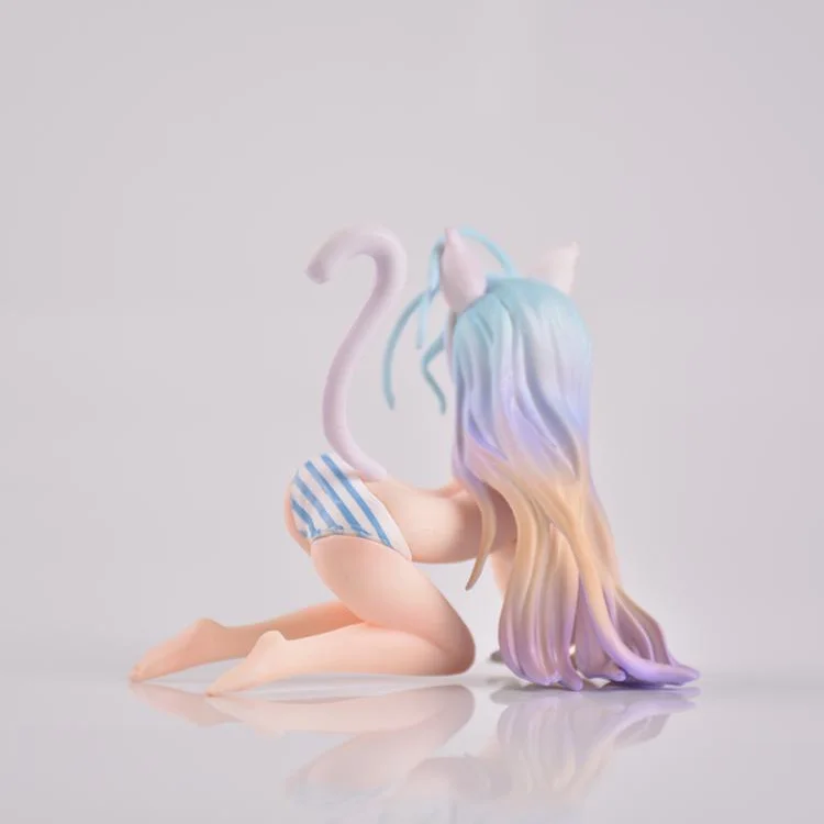 Аниме без игры жизни купальник кошка Ver ПВХ фигурка Коллекционная модель кукла