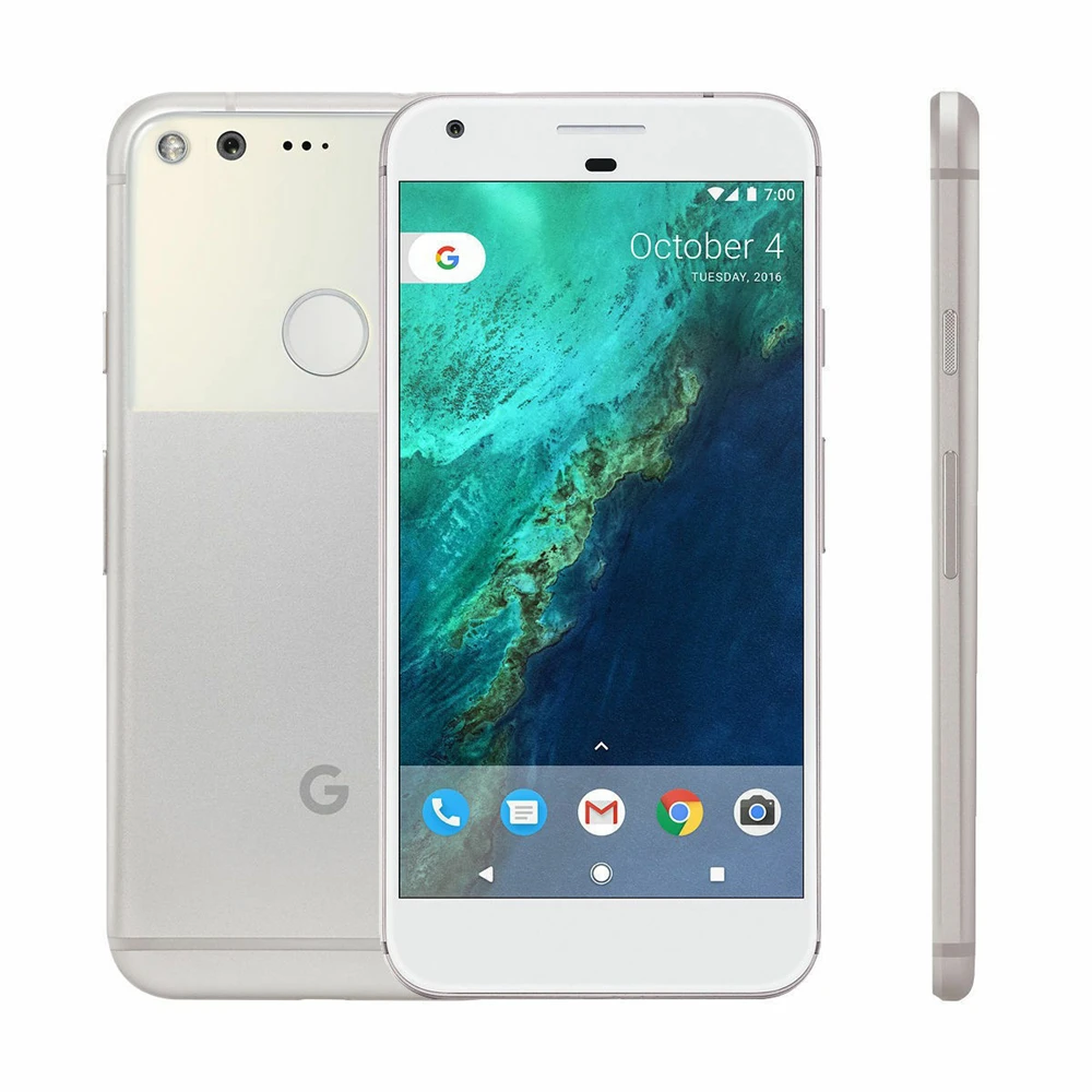 Оригинальный мобильный телефон Google Pixel 4G LTE Android четырёхъядерный 5 0 дюйма 12 3 МП и 8