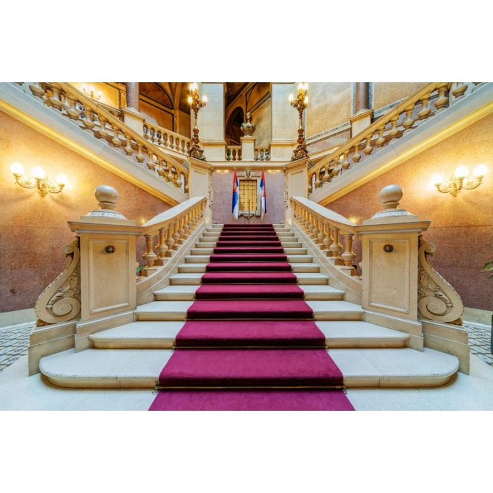 Роскошный винтажный фон Yeele для интерьера гостиной лестницы дивана |