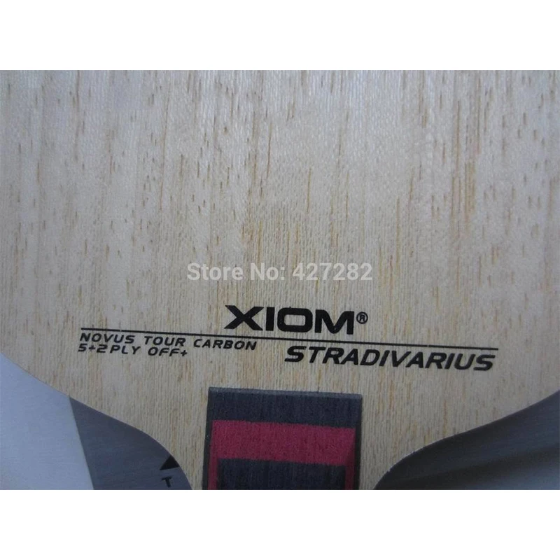 Оригинальная ракетка для настольного тенниса XIOM STRADIVARIUS Спортивная углеродное
