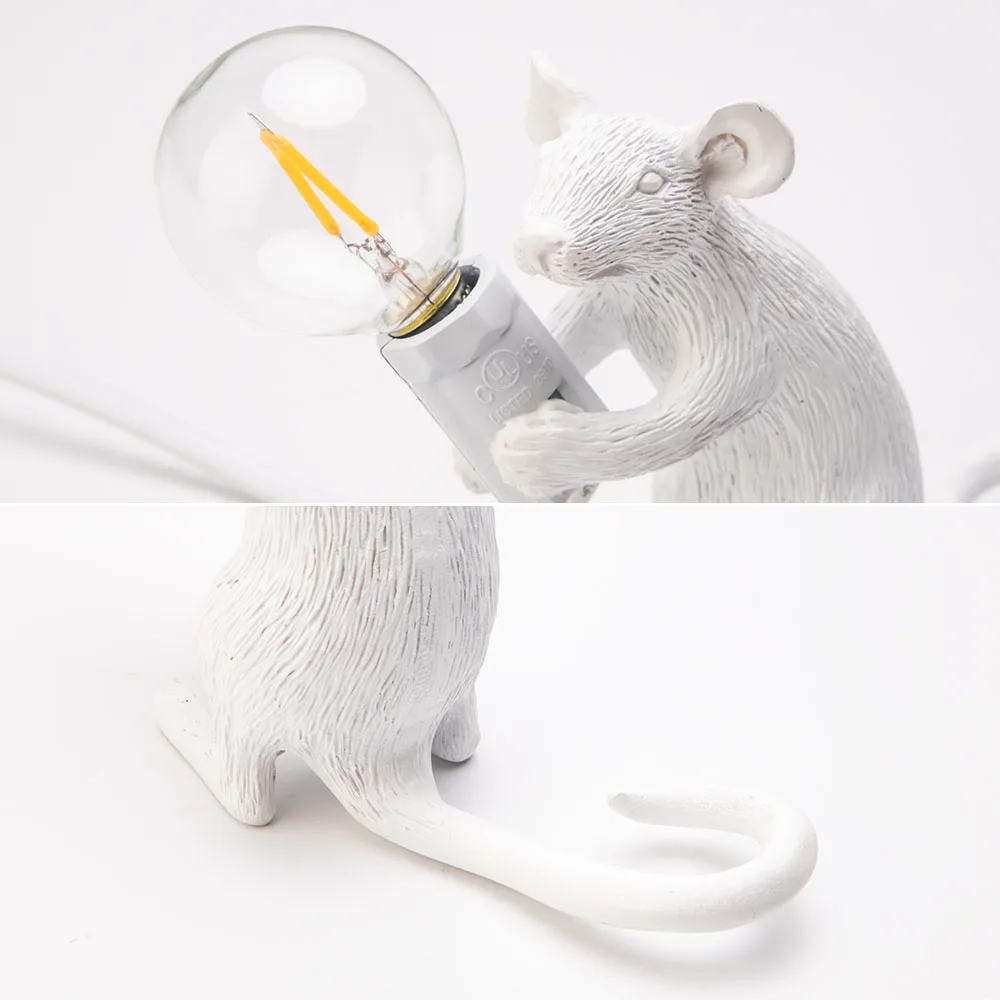 Seletti Morden Mouse настольные лампы светодиодный прикроватный столик лампа для