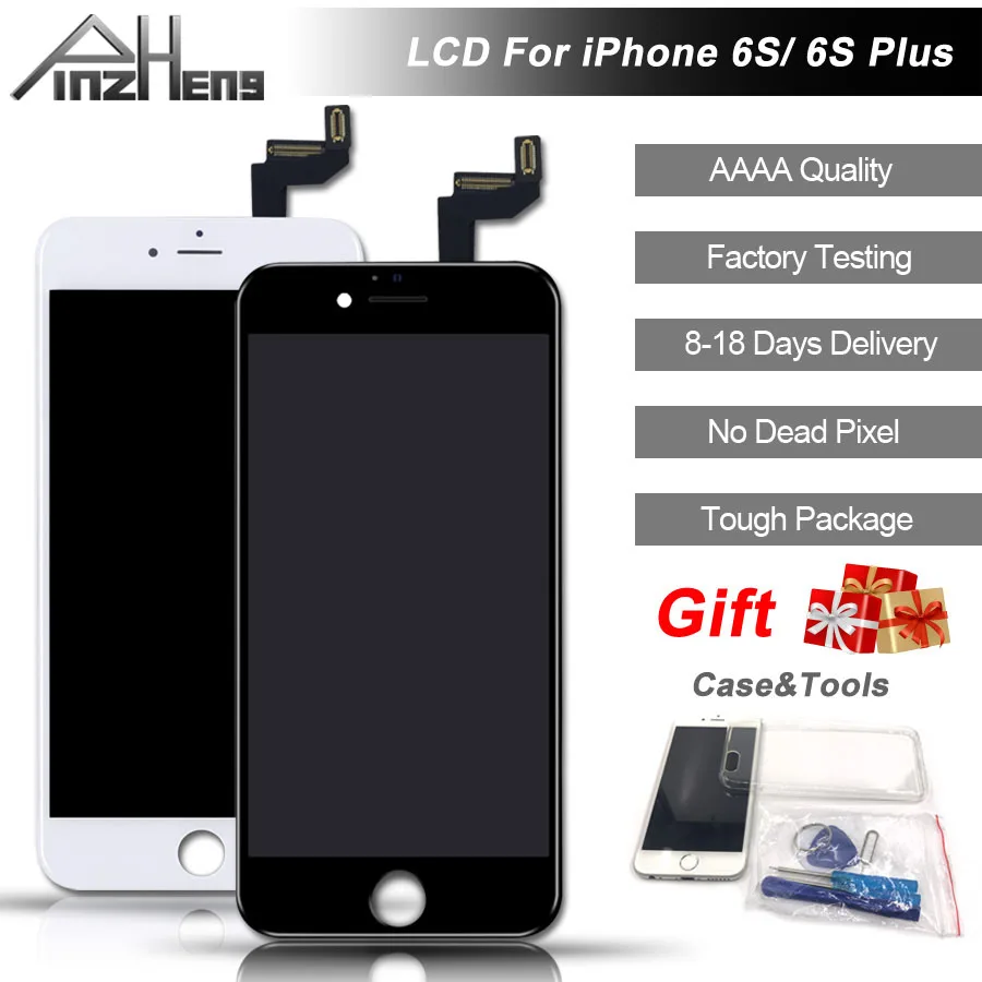 ЖК-экран PINZHENG AAAA для iPhone 6S Plus, сменный ЖК-экран, ips дисплей, сенсорное качество, 6S Plus lcd S