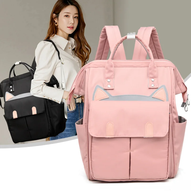 

Mummy Bag Backpack New Stylish And Versatile Large Capacity Backpack Outdoor Mom Bag Portable Baby Diaper Bag