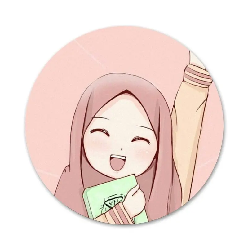 58 мм женщина в хиджаб уход за кожей лица мусульман значок брошь заколка