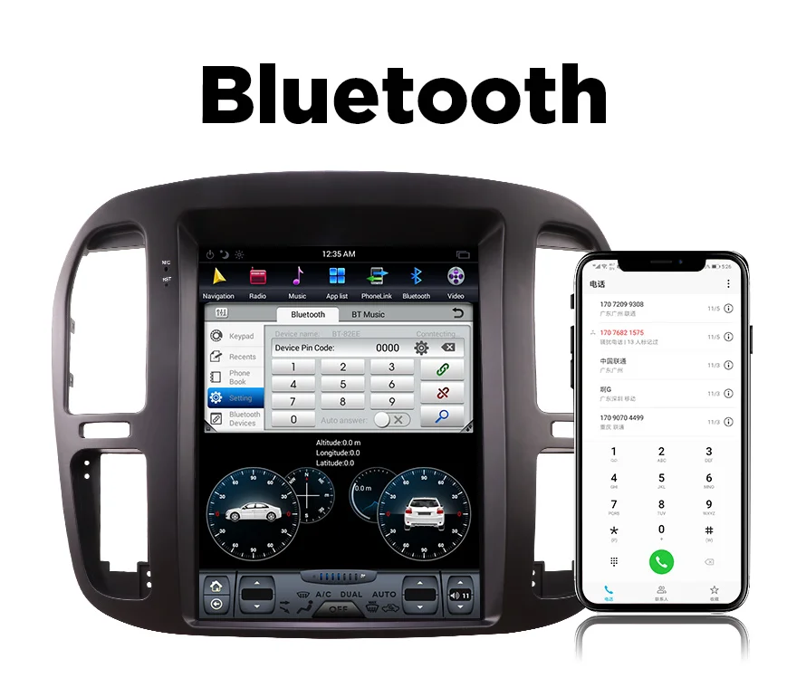 Android автомобильный gps-навигатор для TOYOTA LAND CRUISER 1999-2002 12,1 дюймов Автомобильный мультимедийный стерео видео плеер головное устройство проигрывателя