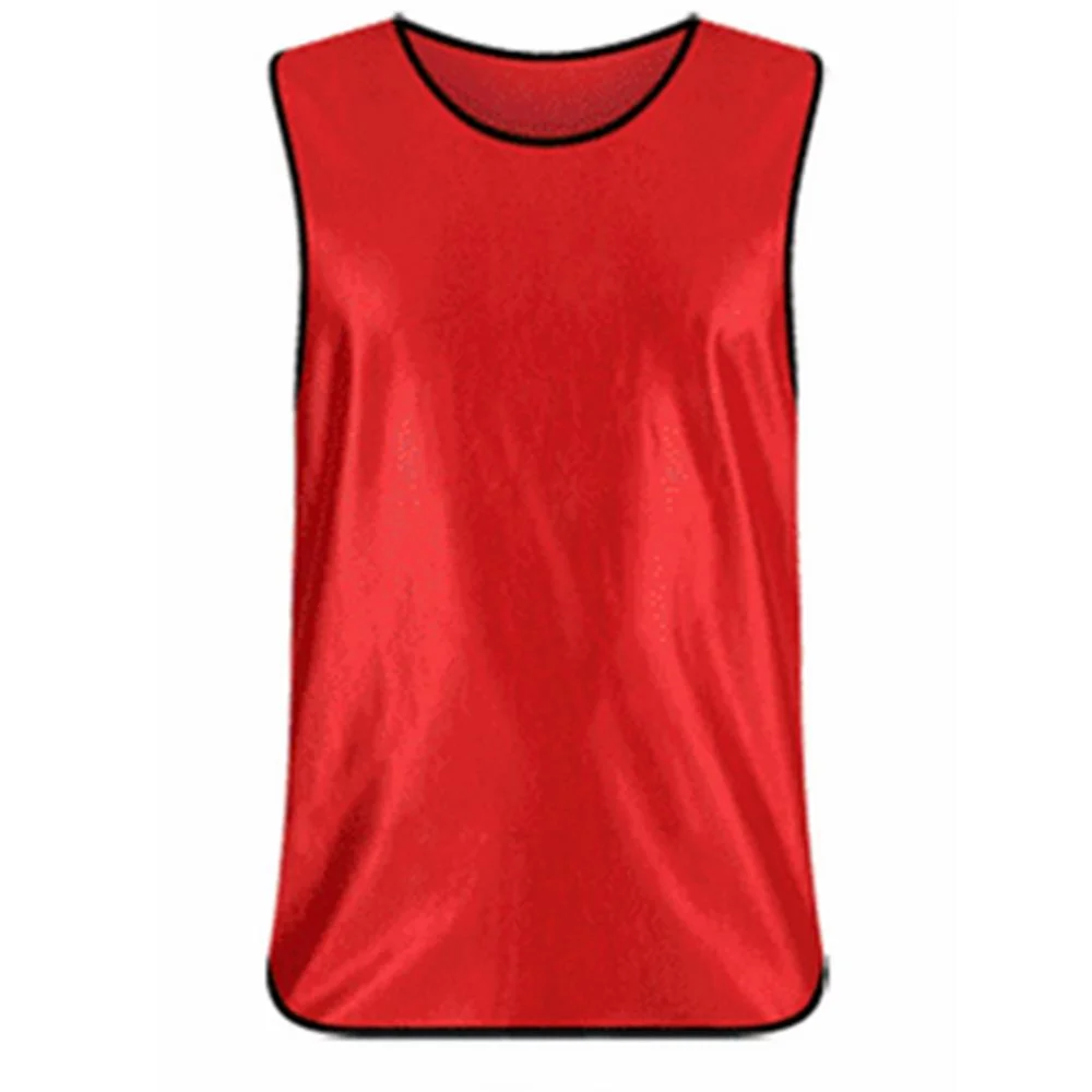 

Fashion Man Tops Summer Casual Loose O-neck Tanks Red Sport Loose Sleeveless Tees