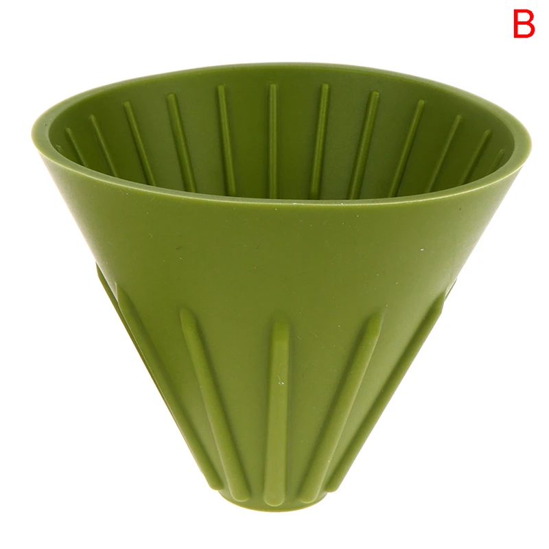 Кофейный фильтр V60 зеленая и черная чашка бариста двусторонняя Складная уличная