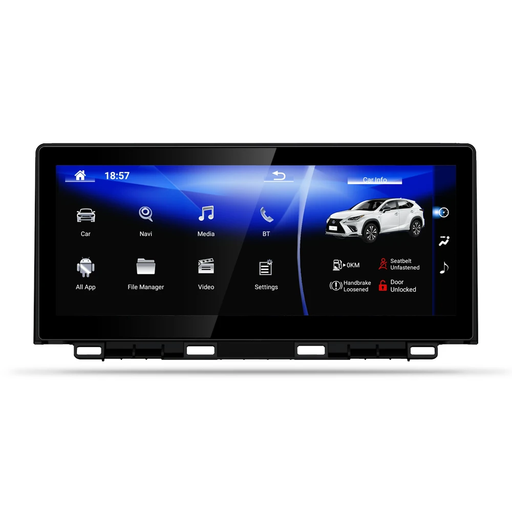 

NX-02 S8 10.25 inch 4G RAM 64G ROM 8 Core Android 10 System Car GPS Navigation Media Stereo Radio For LEXUS NX 2018
