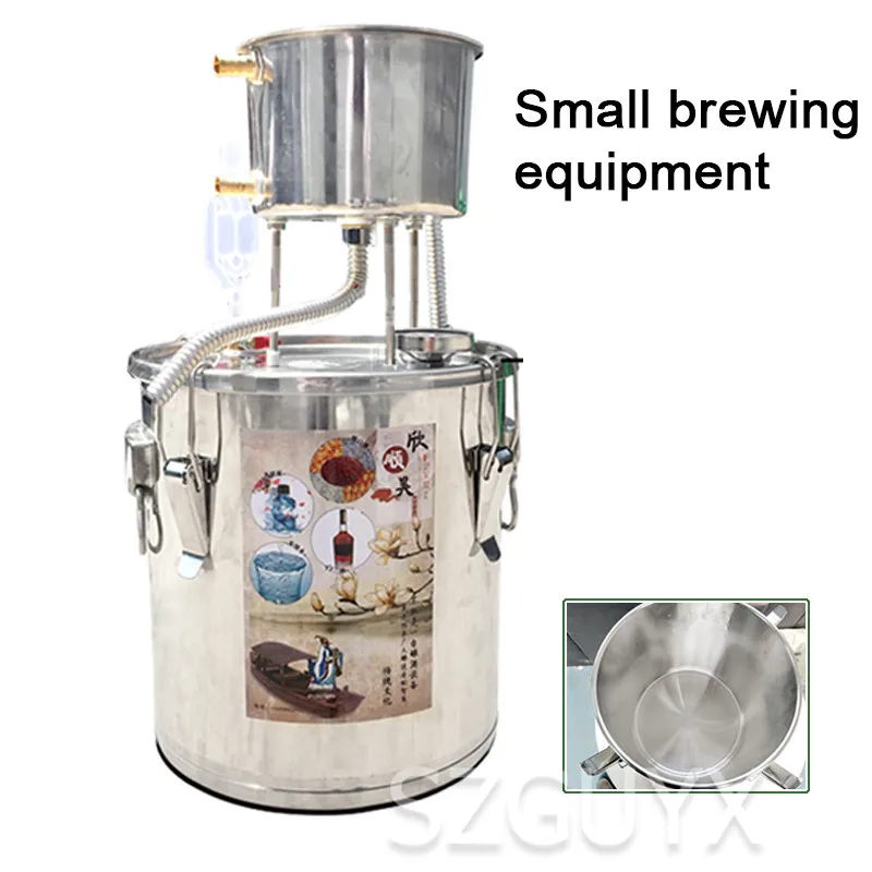 Домашний производитель бренди машина для дистилляции чистого Роса пивоваренное
