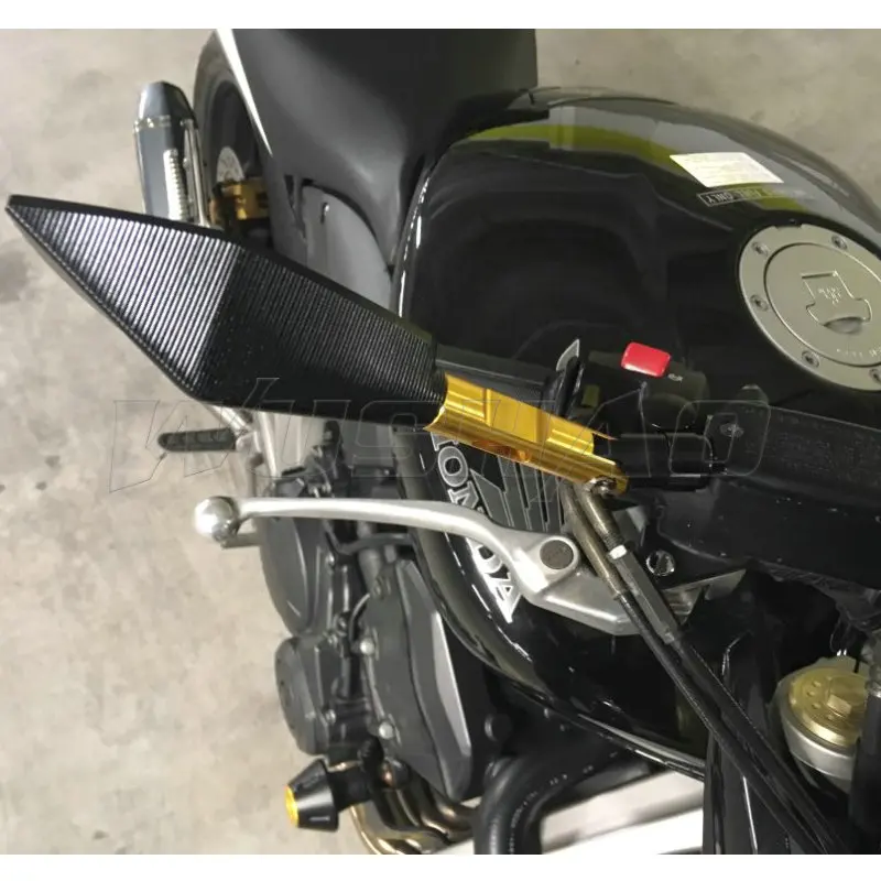 Зеркало заднего вида с ЧПУ для Honda CB1000R CB650R CB650F CB500F CB500X CB300F CB300R|Боковые зеркала и