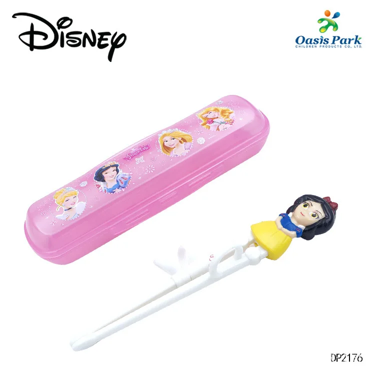 

Original Disney Children's Frozen Chopsticks Baby Cartoon Practice Silicone Learning Correction Training Box Set