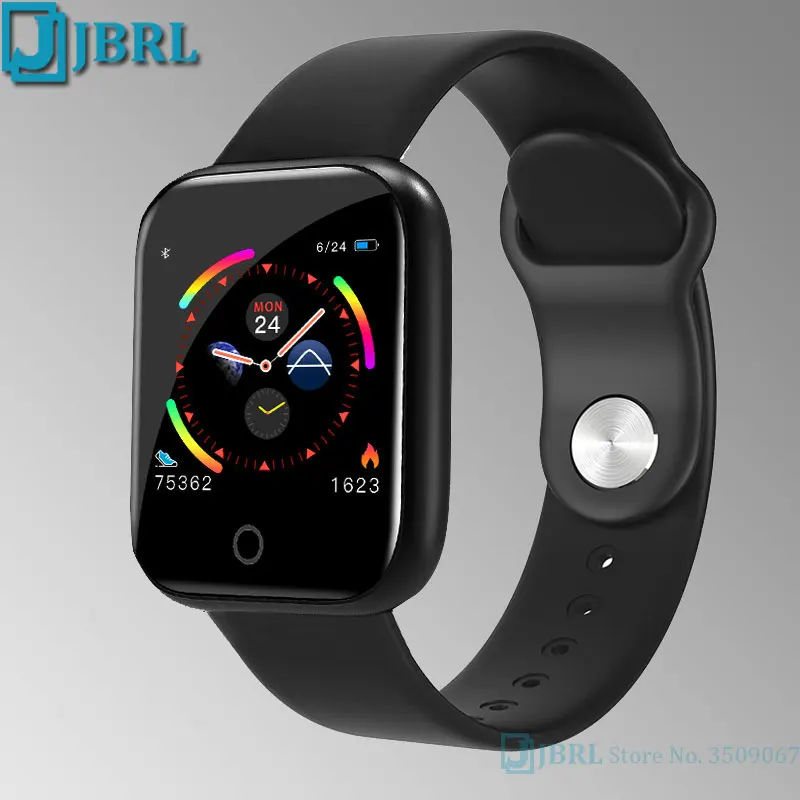 Спортивные фитнес трекер умные часы женские цветной экран прогноз погоды