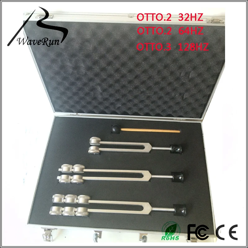 Физиотерапия тюнинг вилка отто тюнер Sets-64HZ, 32 Гц, 128 Гц K1505 тюнинг вилка