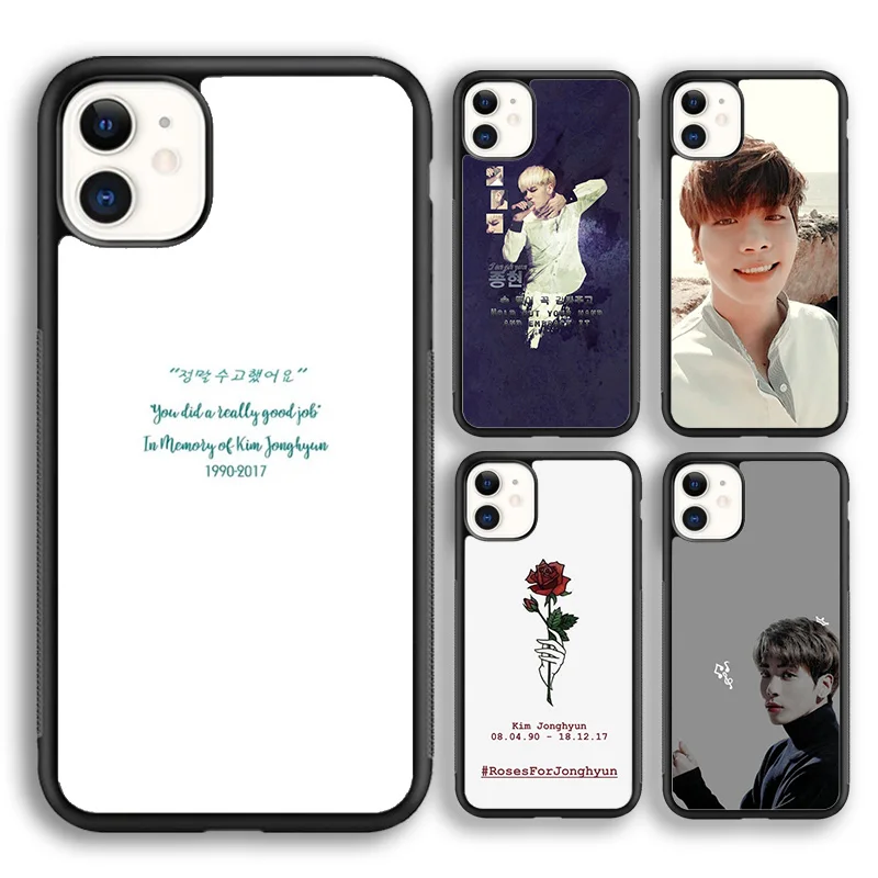 Чехол для телефона krajew Kim Jonghyun SHINee Kpop чехол iPhone 5s SE 6s 7 8 plus X XS XR 11 12 13 pro max Samsung Galaxy S8 S9