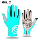 GIYO S-02-L спортивные перчатки для езды на велосипеде с закрытыми пальцами для женщин и мужчин, противоскользящие амортизирующие перчатки для горного велосипеда для дорожного велосипеда