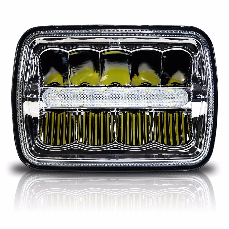 

2500LM Super Bright 45W Led 7" Square Led Headlight