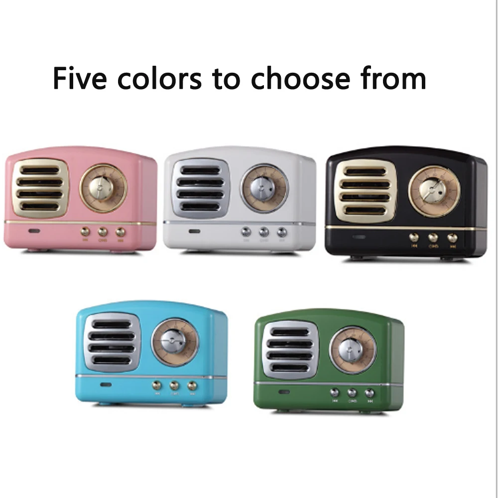 Мобильный телефон Bluetooth Динамик ретро мини сабвуфер Портативный Беспроводной