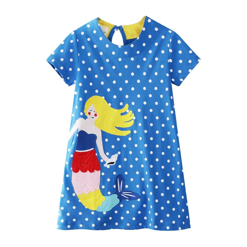 2021 платье Детские платья для девочек летнее Детское Robe Fille Vestido Roupas Infantis Menina
