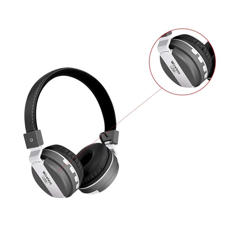 L250 головная Беспроводная гарнитура Bluetooth V5.0 Музыка Спорт вилка мультфильм