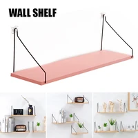 wall mounted wooden shelf solid wood wall storage shelves decor for bedroom living room bathroom kitchen office decor shelves