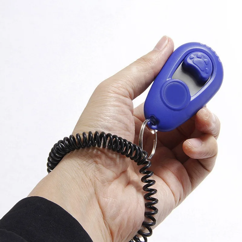 Кликер для собак свисток тренировочный тренажер питомцев кликер инструмент