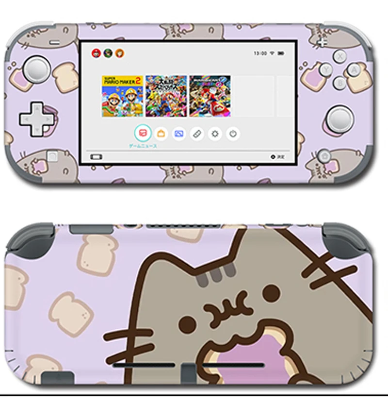 Цветные наклейки защитные для консоли Nintendo Switch Lite NS | Электроника