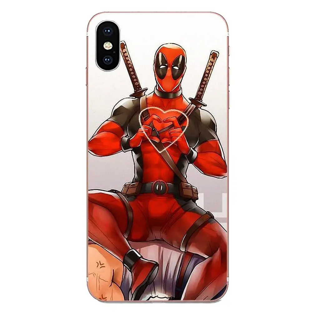 Супер классные Marvel фильма Дэдпул рубашки для htc Desire 530 626 628 630 816 820 830 один A9 M7 M8 M9 M10 E9